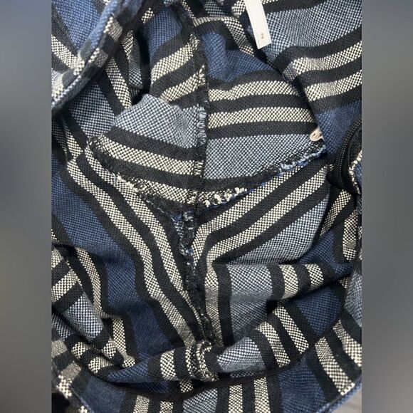 Free People Striped Straight Leg Pant - Picture 6 of 8